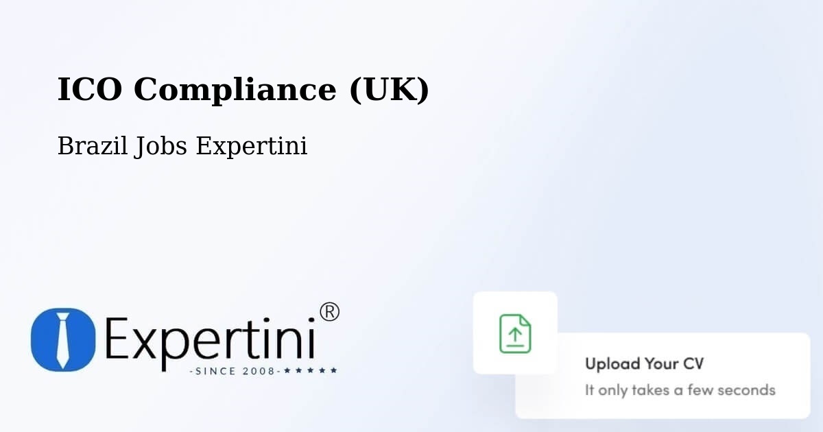 UK Data Protection & ICO Compliance – Ermo - Brazil Jobs Expertini
